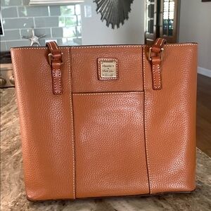Dooney & Bourke Lexington Tan Pebbled Leather Tote